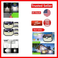 Motion Sensor Outdoor Solar Lights - 120 LED, Waterproof Design, Easy Install