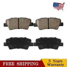 Set of 4 Rear Ceramic Brake Pads Fits 2011-2014 Hyundai Sonata 2015 Sonata 2.4L