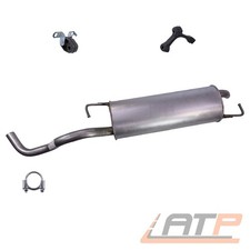 ENDSCHALLDÄMPFER AUSPUFF SCHALLDÄMPFER FÜR VW NEW BEETLE 9C 1C 1.4