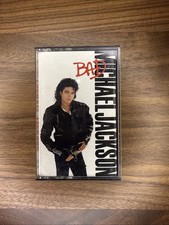 Michael Jackson Bad Cassette Epic Records