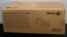 Xerox 106R02738 High Capacity Black Toner Cartridge WorkCentre 3655 NEW
