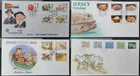 z(JER-274) JERSEY 2010 FDC set of (4) Fisrt DAY Covers  ( ALL pictured)