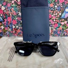 Le Specs Unfaithful Black Sunglasses New - SHIPS OUT FAST