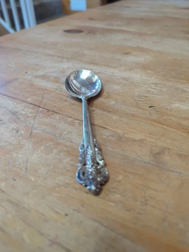 Grande Baroque by Wallace Sterling Silver 6 1/4" Cream Soup Spoon
