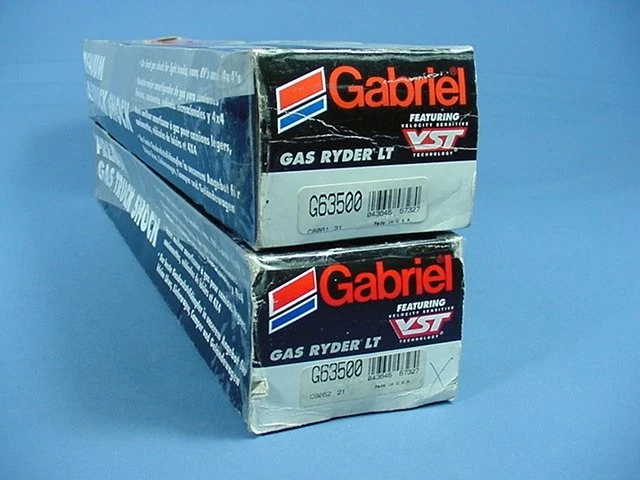 2 Gabriel FRONT Shock Absorbers G63500 for 75-91 Ford E100 E150 Van Econoline - Image 3 of 4