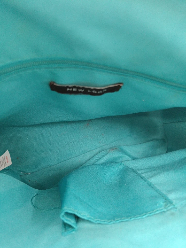 New Look Women's Bag Blue Polyester with Other Shoulder Bag - Image 4 of 4