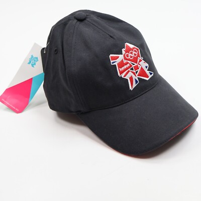 NEW London Summer Olympics 2012 Strapback Official Baseball Hat Cap Black Adult