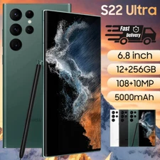 ⚡NEW Samsung Galaxy S22 Ultra 5G SM-S908U 128GB 256GB 512GB UNLOCKED GSM&CDMA