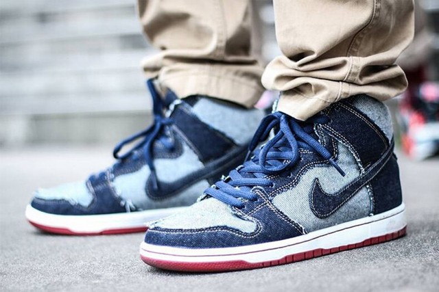 nike dunk hi denim