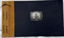 1999 Marlboro Country Photo Art Phillip Morris Coffee Table Book Canvas + Suede