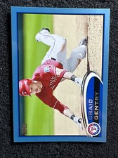 CRAIG GENTRY #347 2012 Topps Baseball Wal-Mart Blue Texas Rangers
