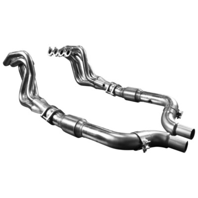 For 2015-2023 Mustang GT Kooks 2'' Long Tube Headers Green Catted OEM Connection