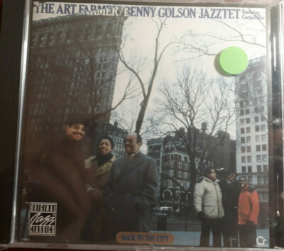 ART FARMER/BEBBY GOLSON (Fuller)-BACK TO THE CITY*CD BRANDNEU VERSIEGELT SIGILLATO