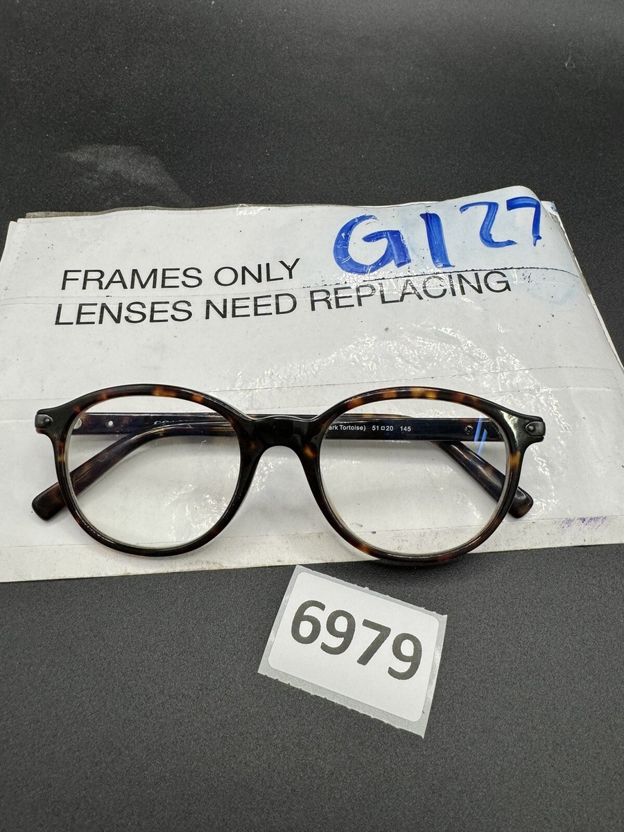 COACH HC6167U 5120 Dark Tortoise Womens Round Eyeglasses 51  display picture 1