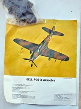BELL P 39 Q AIRACOBRA MODEL KIT ITALERI YEAR 1973
