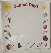 CREATIVE MEMORIES SCHOOL DAYS 12x12  15 SHEETS/30 PAGES  RCM-12SD  NEW