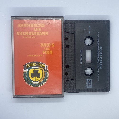 House Of Pain Shamrocks And Shenanigans / Who's The Man Singles Cassette Tape - Picture 2 of 4
