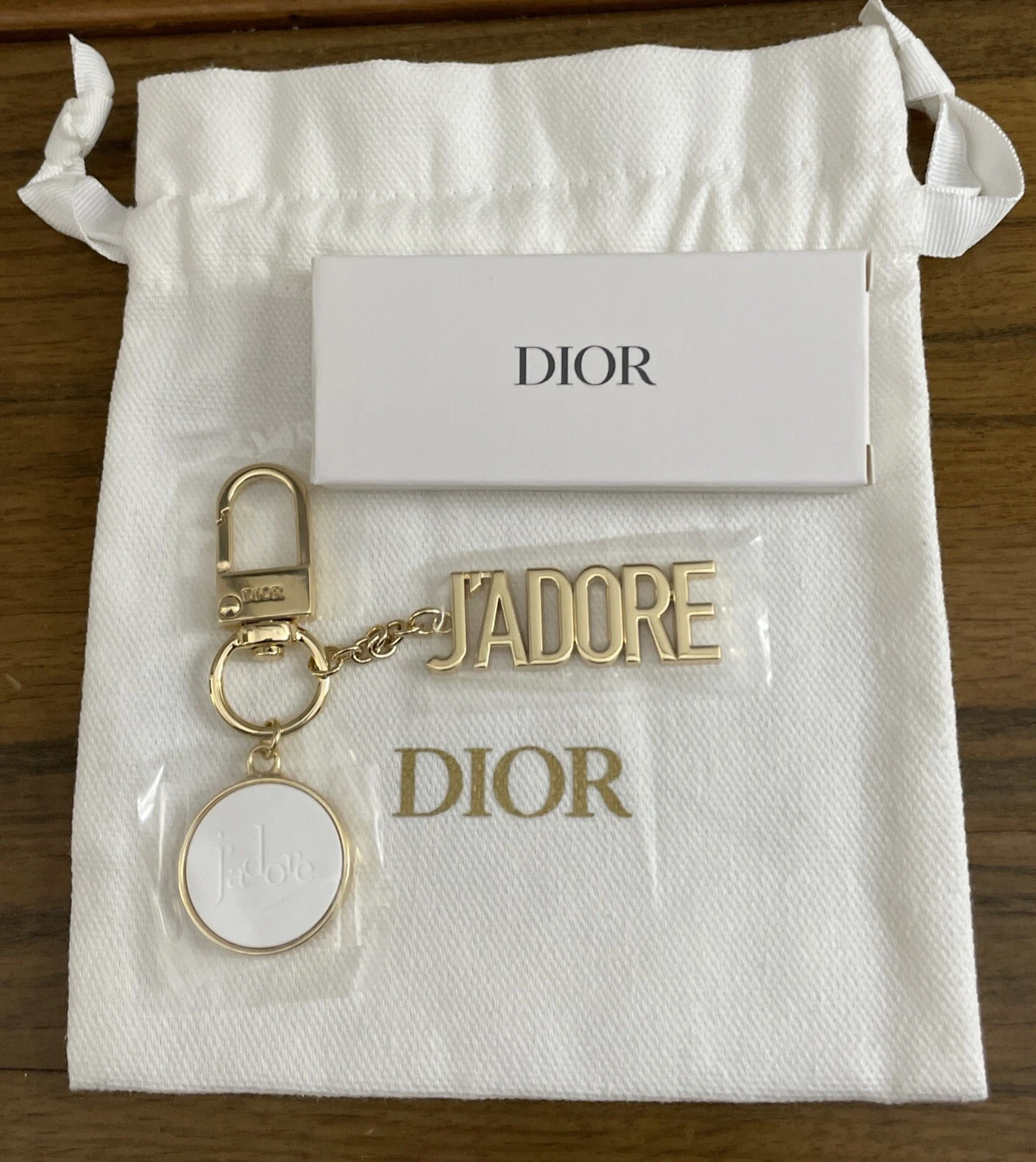 Porte clés Dior Bijou De Sac Bag Charm J'adore NEUF EN BOITE avec SAC