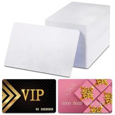 100 Pcs Sumblimation Business Cards Blanks Metal Aluminum Business Card Blanks