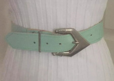Vintage Women Gentury Leather waisted Belt Band Size M. 36"