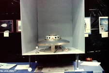 DEC 1984 UFO Model With Alien  Western Aerospace Museum RGB Slide Ref O-G
