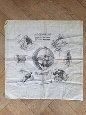 Antique Irish Collectable Handkerchief.  Gladstone Mp Home Rule . 19th C