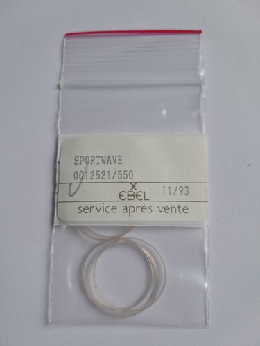 EBEL- SPORT- REF 81906- JOINT DE GLACE - CRYSTAL GASKET-NOS