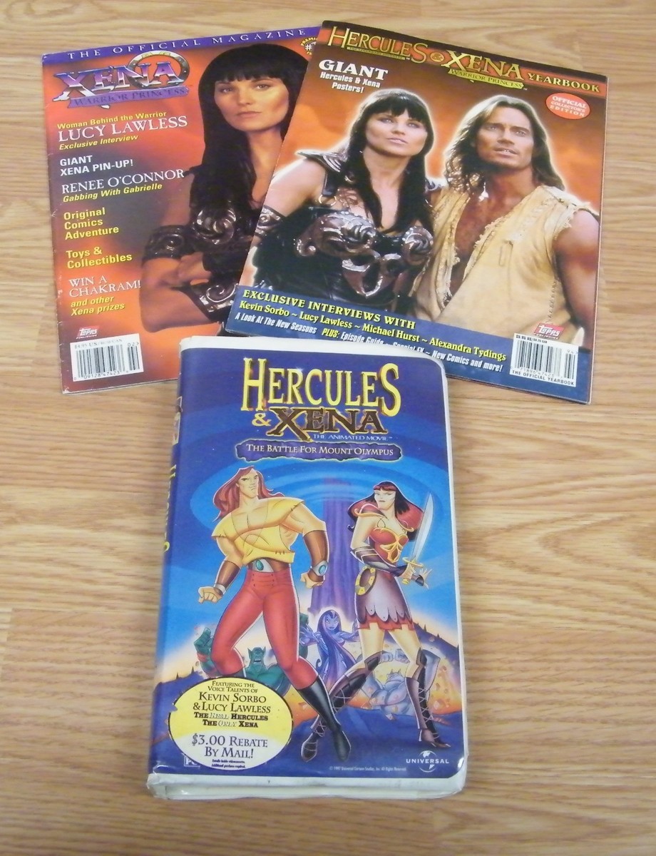 Xena Lot! The Official Magazine #1 Premiere Issue, Hercules & Xena