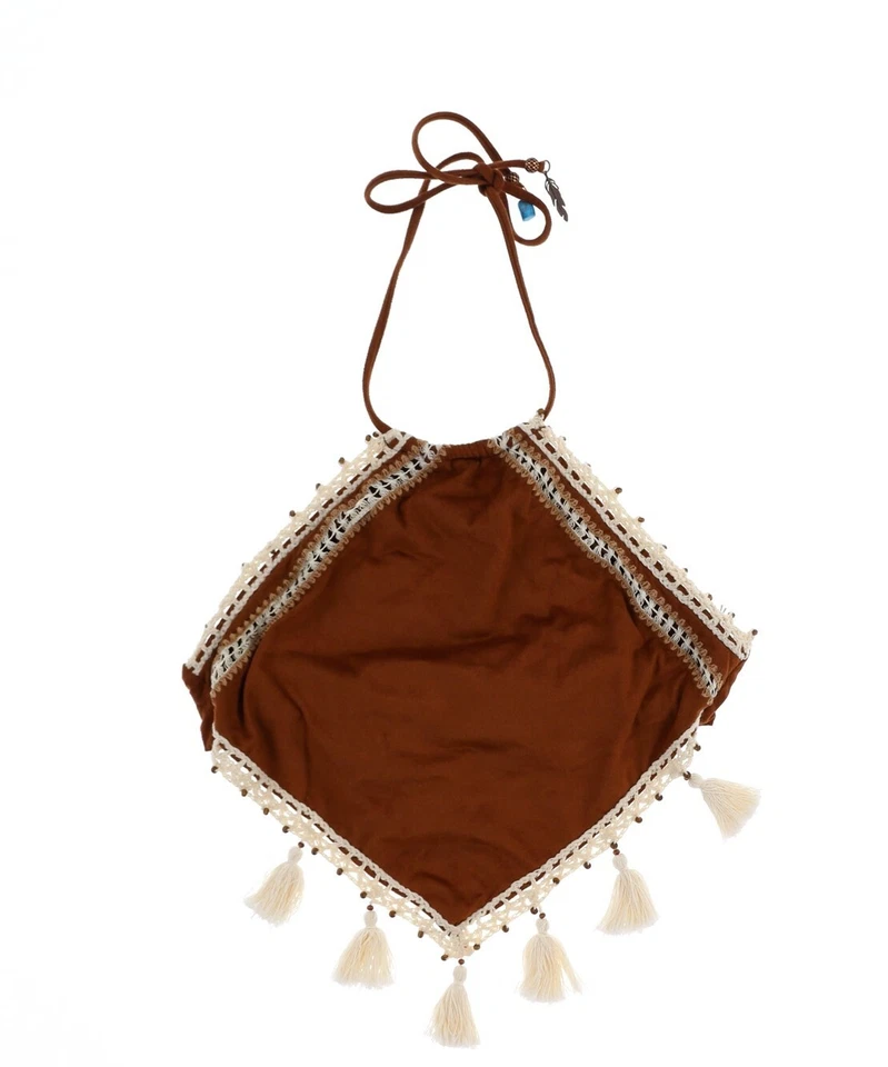 Top de bikini recortado de gamuza para mujer Ale by Aleksandra 159420 talla S Foto 3 de 3