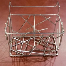 ALESSI for Delta Airlines Water Caddy Stainless Steel wire basket 044207752