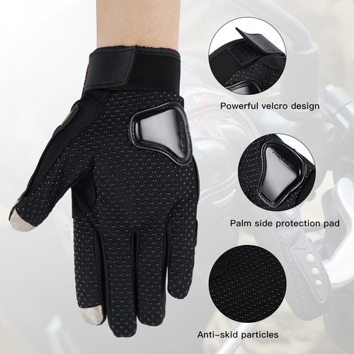 Touchscreen Half/Full Finger Motorcycle Gloves Motocross Protective Racing Glove - Picture 99 of 164