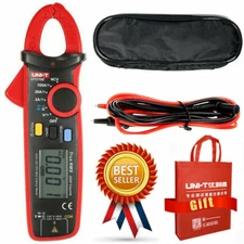 UNI-T UT210E Clamp Meter Digital Multimeter Handheld RMS AC/DC Mini Resista
