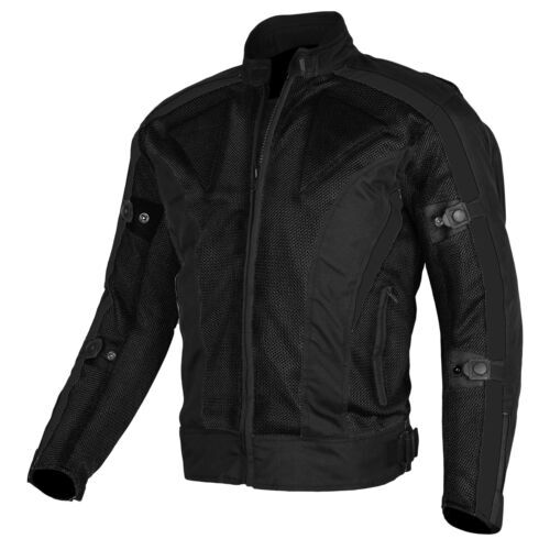 Australian Bikers Gear Motorcycle Waterproof Textile Mesh Textile Jacket Armor - Picture 14 of 58