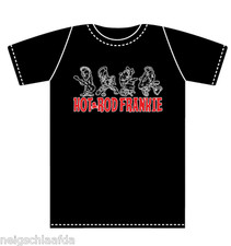 HOT ROD FRANKIE - BAND schwarz S - XXL psychobilly meteors demented mad sin 