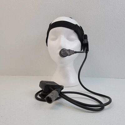 Harris RF-3020-HS003 Headset w/ Microphone For AN/PRC-152 & 152A PTT 5 PIN NOS