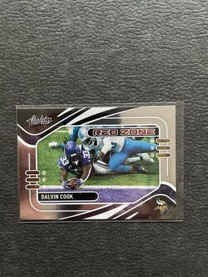 2021 Panini Absolute Football Dalvin Cook Red Zone #RZ14