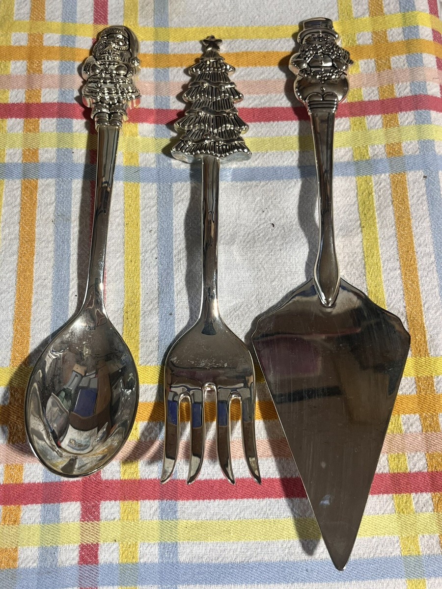 International Silver Co. Plated Christmas Serving Set 3 Pieces | eBay