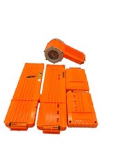 Nerf N-Strike 2-18, 2-6, and 1-Round Dart Gun Magazine Clips Lot of 5