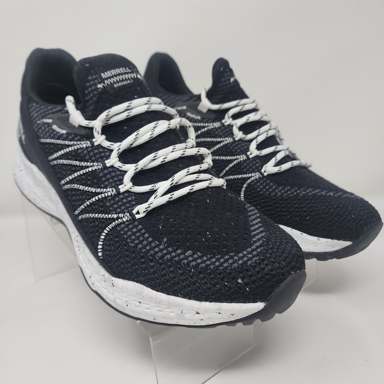 Merrell Sneakers Escursionismo Donna 9.5 Nero Maglia Bravada 2 Logo Sneakers Palestra Attive