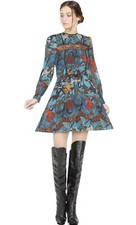 Alice + Olivia Aimee Pintuck Dress SIZE 8