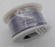Wire 1C Stranded 300V 18AWG Violet 25FT PHILMORE MFG 78-21817 NEW USA SHIP