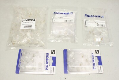 Posten GIGAMEDIA GGM MJ8P8C MJ8C68P8C RJ45 CAT5 UTP Stecker  GGMMJ8P8C OVP