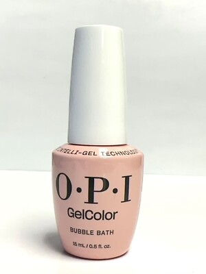 OPI Gel Nail Polish GC S86 Bubble Bath 0.5oz
