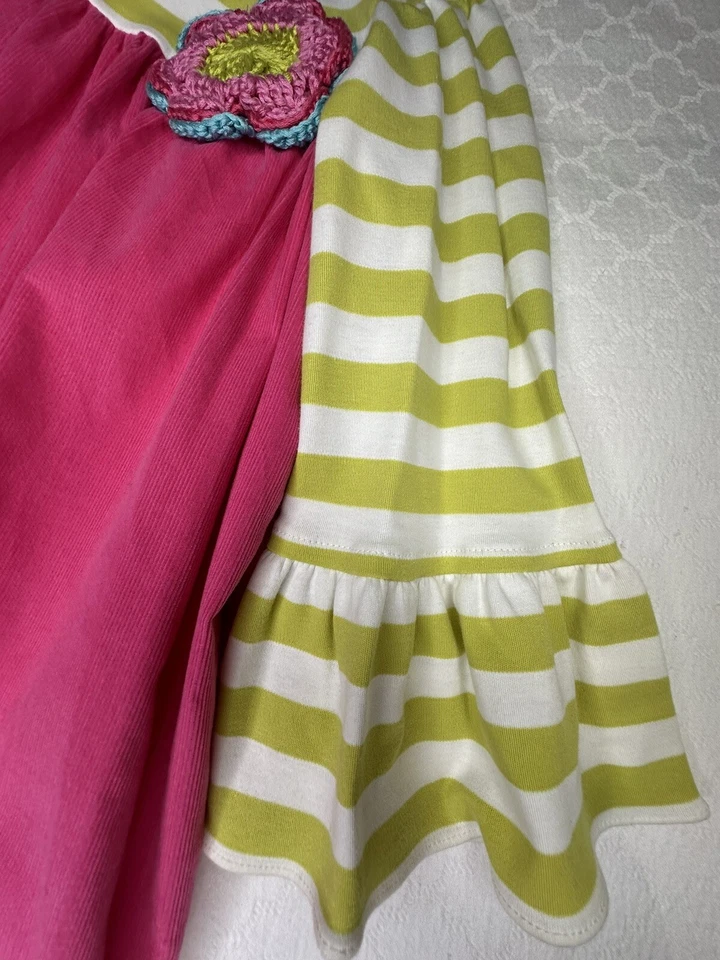 Vestido Zuccini BOUTIQUE Niñas Talla 8 Rosa Pana Manga Larga - Perfecto para OTOÑO Foto 4 de 4