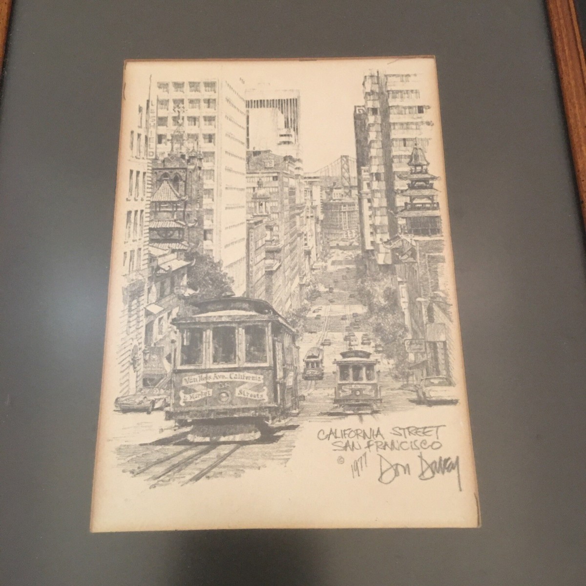 Don Davey 「California St San Francisco」 Don Davey 