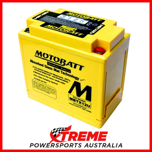 Motobatt 12V 200 CCA MBTX12U BOLWELL PGO SYM 250 FIRENZE 2006-2007 Motobatt AGM - Picture 1 of 3