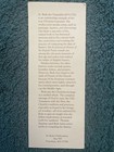 Vintage Saint Bede The Venerable Bookmark Paper Prayer Of St. Bede — photo 2