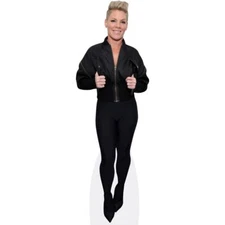 Pink (Black Outfit) Life Size Cutout
