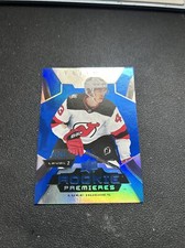 23-24 upper deck trilogy  rookie premiere luke hughes /49