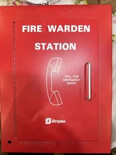 Simplex 2084-9021 Phone Assembly Fire Warden Station